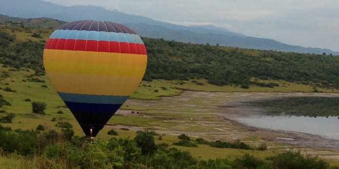 Hot Air Balloon Safari in Queen Elizabeth National Park